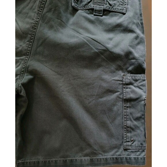 Coliseum Men's Shorts Size 36 Cargo Green Active Outdoor Pockets Cotton - Picture 11 of 14